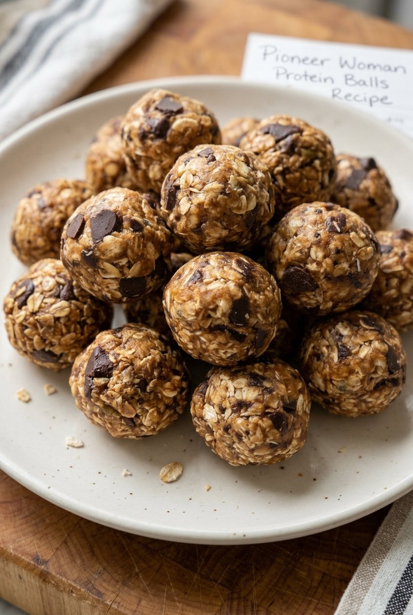 Pioneer Woman Protein Balls Recipe