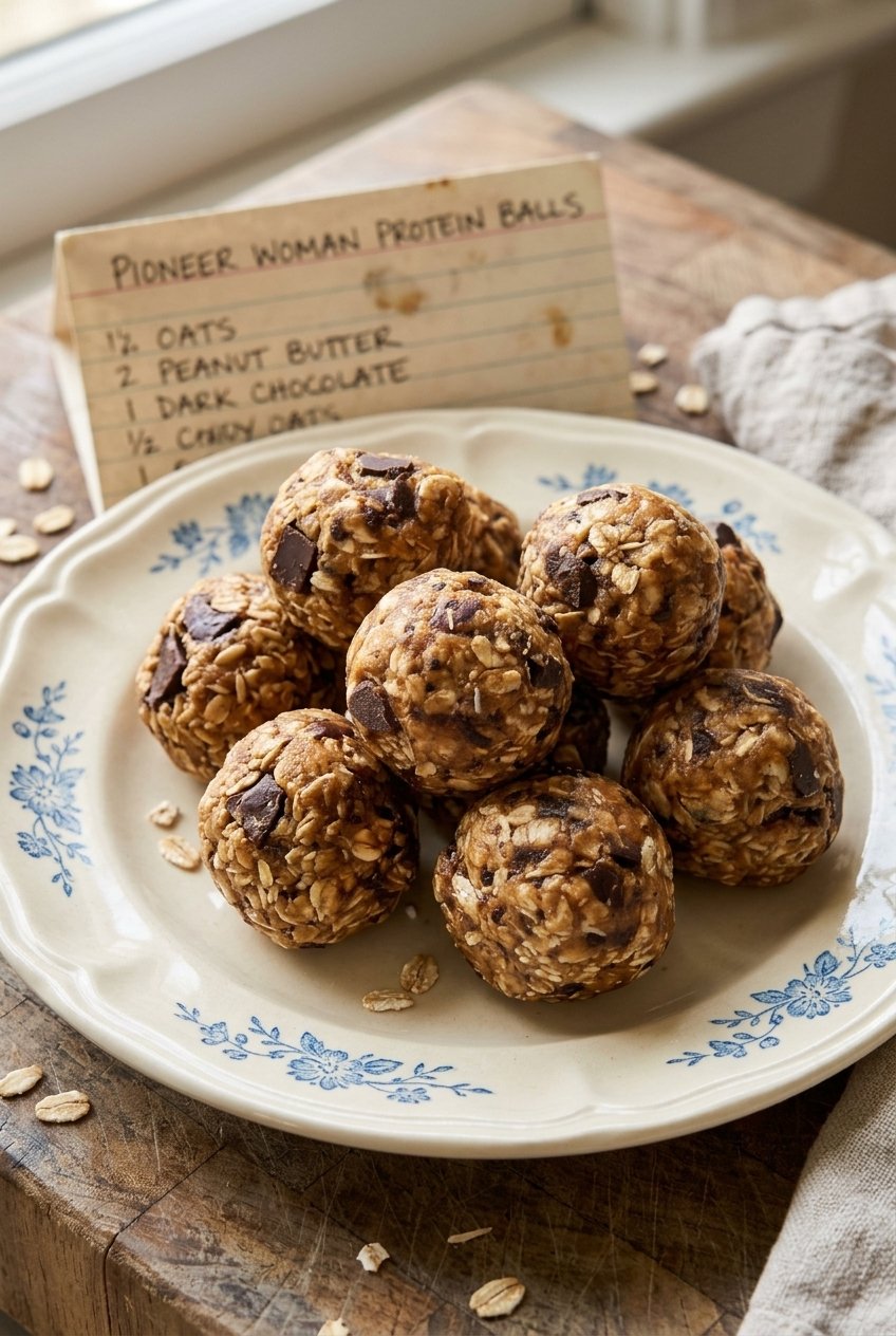 Pioneer Woman Protein Balls Recipe