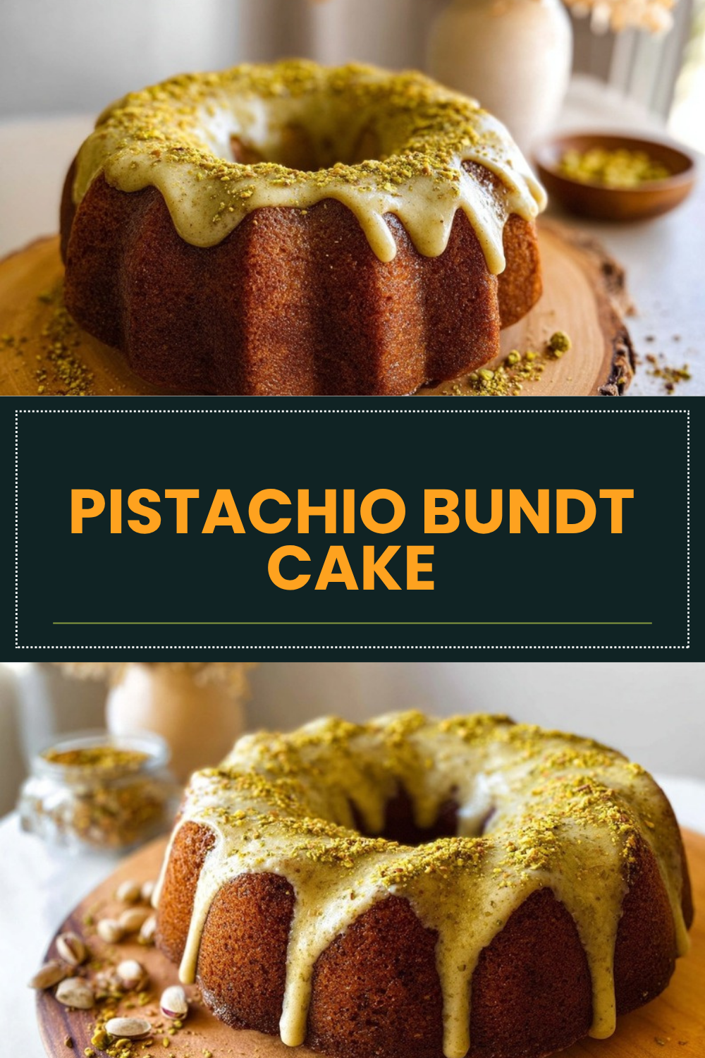 Pistachio Bundt Cake
