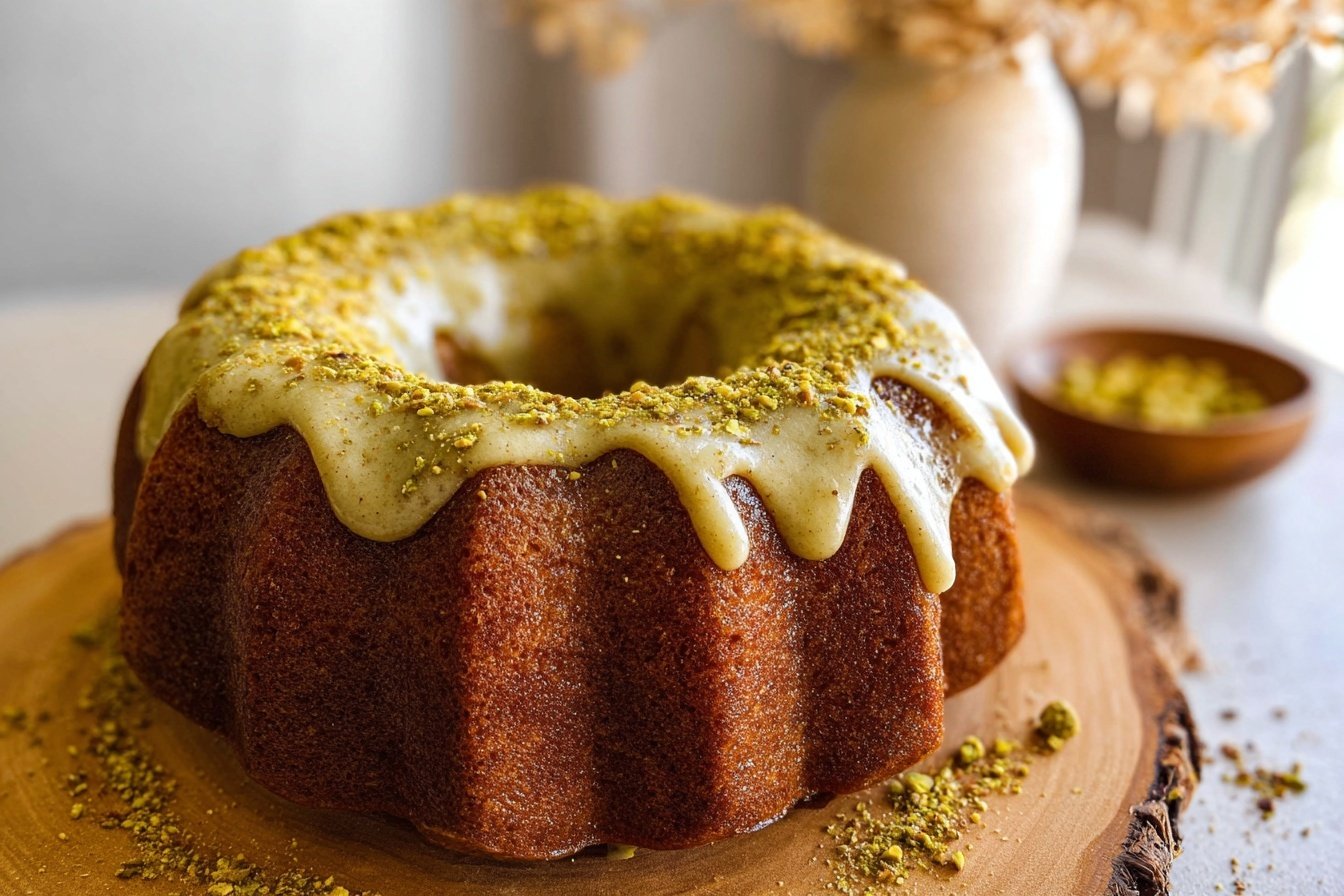 Pistachio Bundt Cake