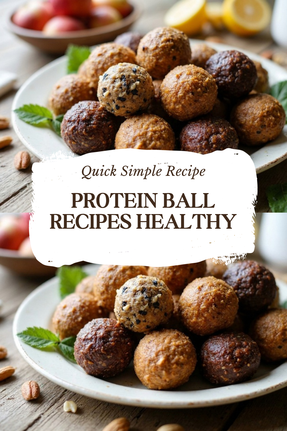 No Bake Protein Balls Quick Healthy Recipe 7 Protein Ball Recipes Healthy