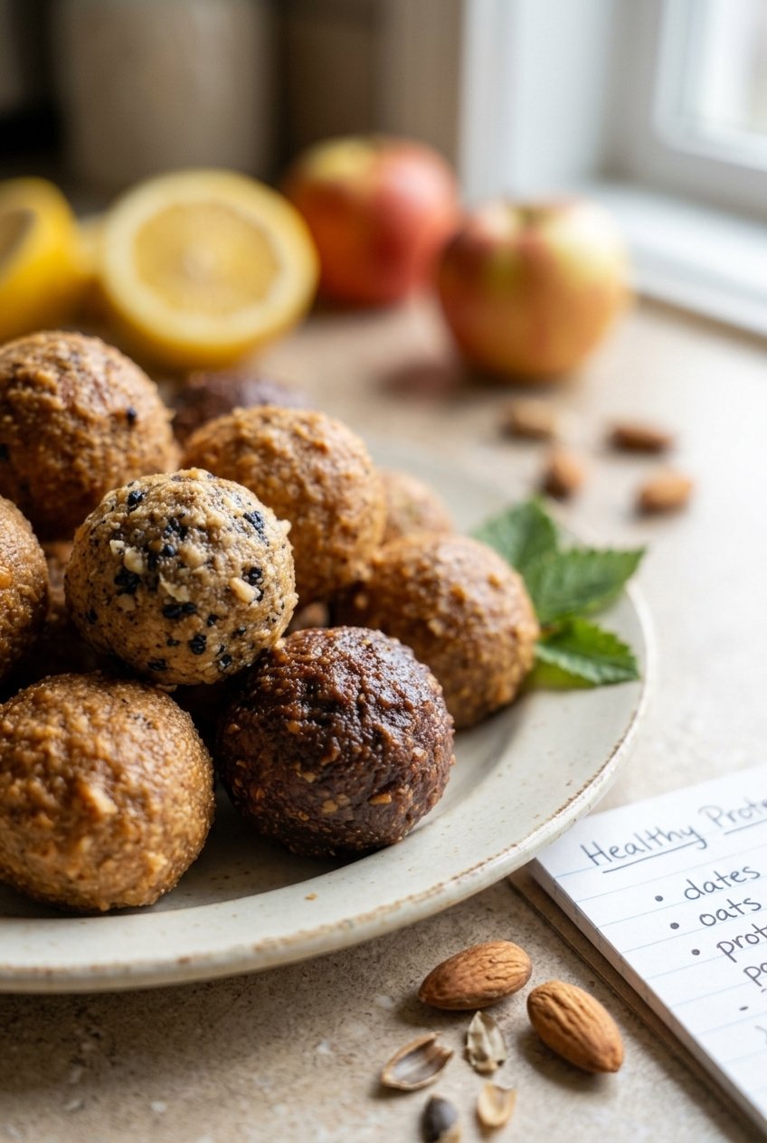 No Bake Protein Balls Quick Healthy Recipe 6 Protein Ball Recipes Healthy