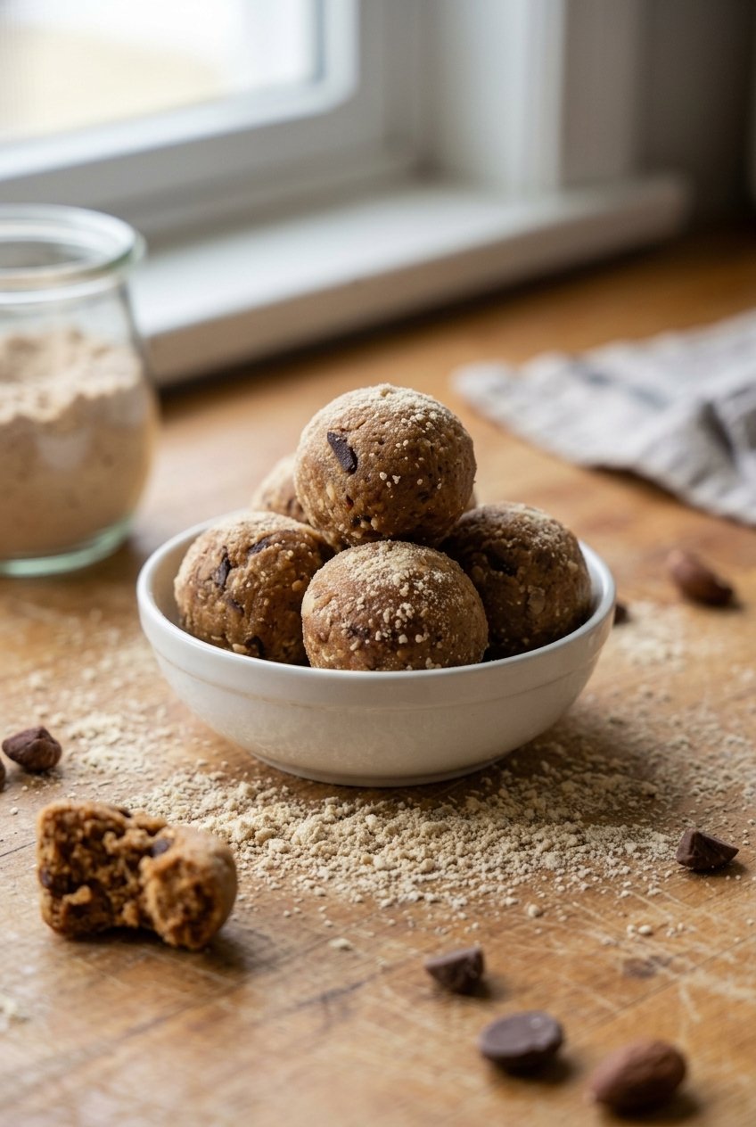 Protein Energy Balls With Protein Powder