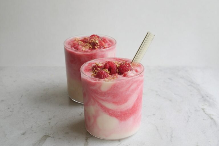 Raspberry Banana Swirl Smoothie 48.Png