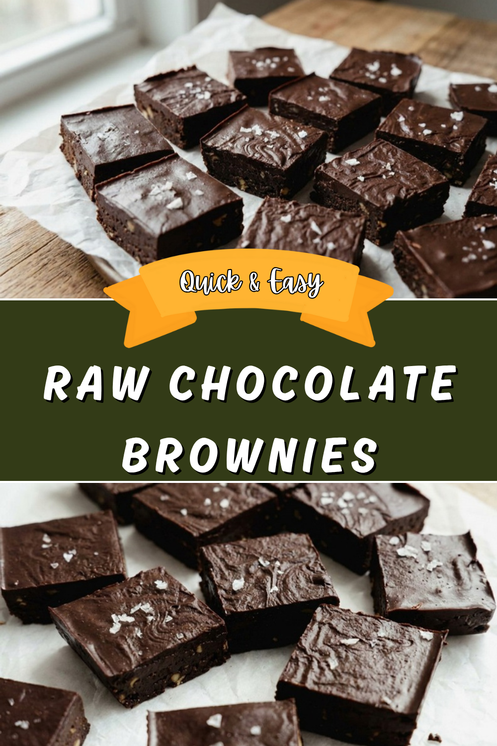 Raw Chocolate Brownies