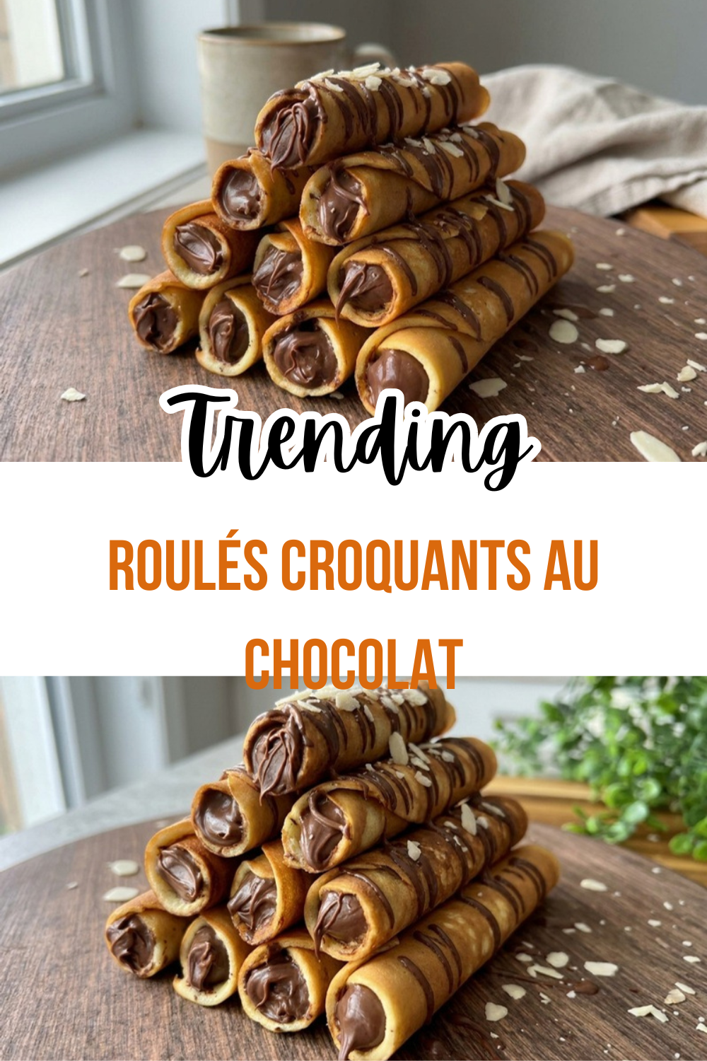 Roulés Croquants Au Chocolat