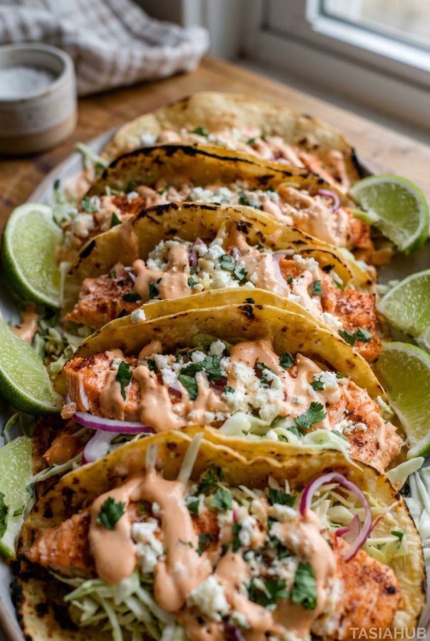 Salmon Tacos