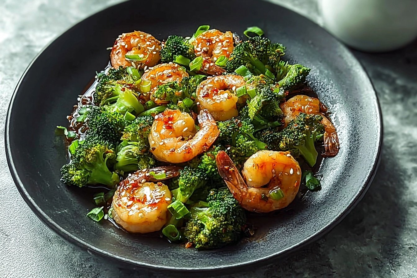 Shrimp And Broccoli Stir-Fry