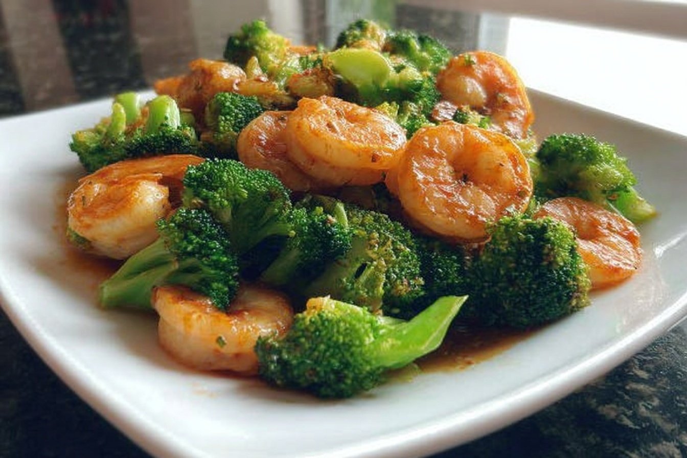 Shrimp And Broccoli Stir Fry