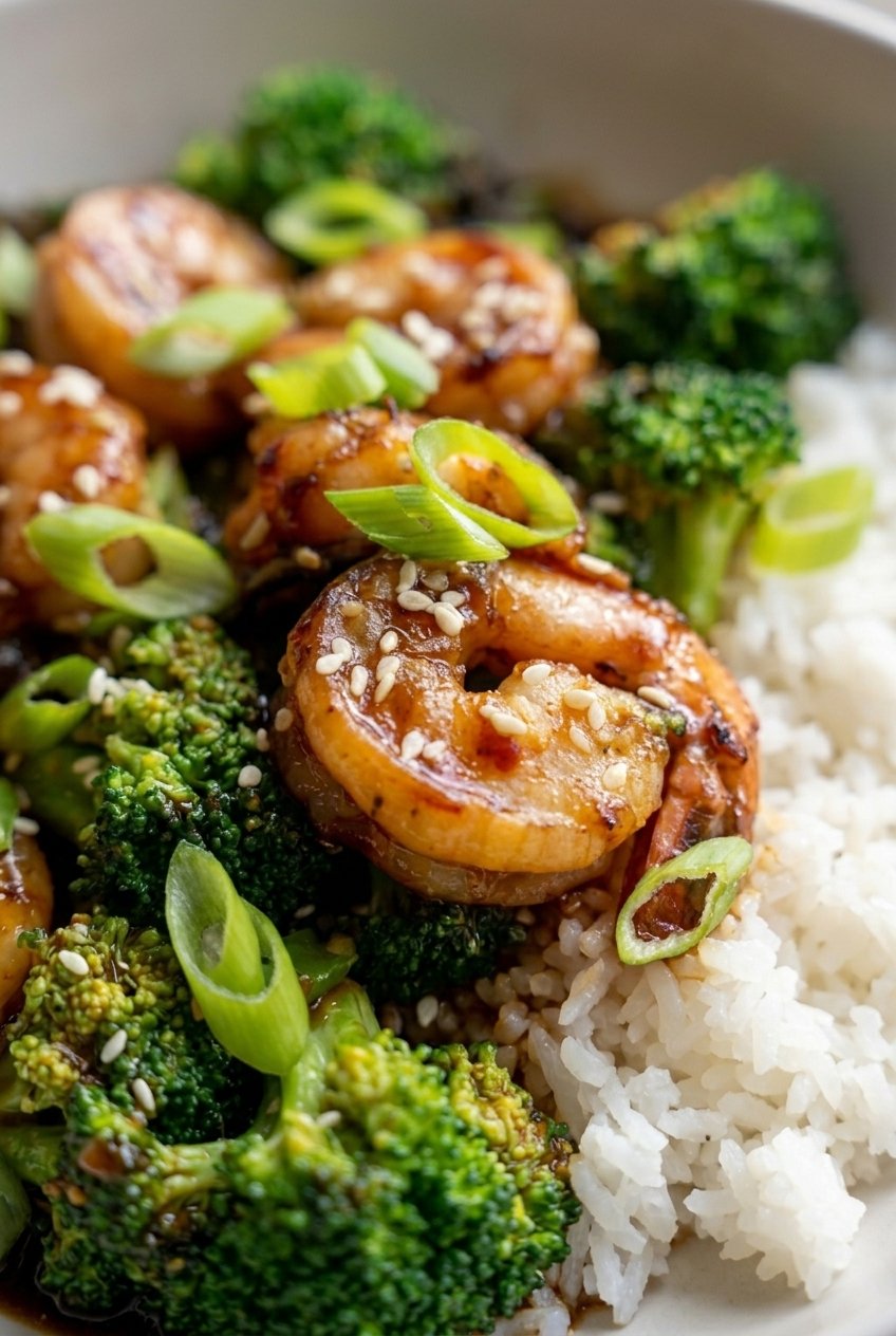 Shrimp And Broccoli Teriyaki Bowl 48.Png