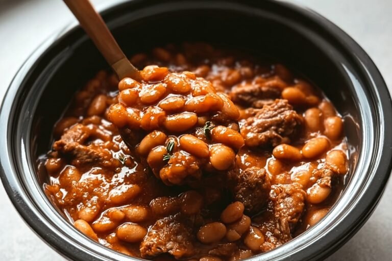Slow Cooker Pork And Beans 65.Png