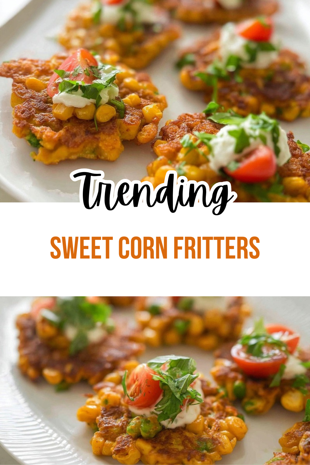 Sweet Corn Fritters