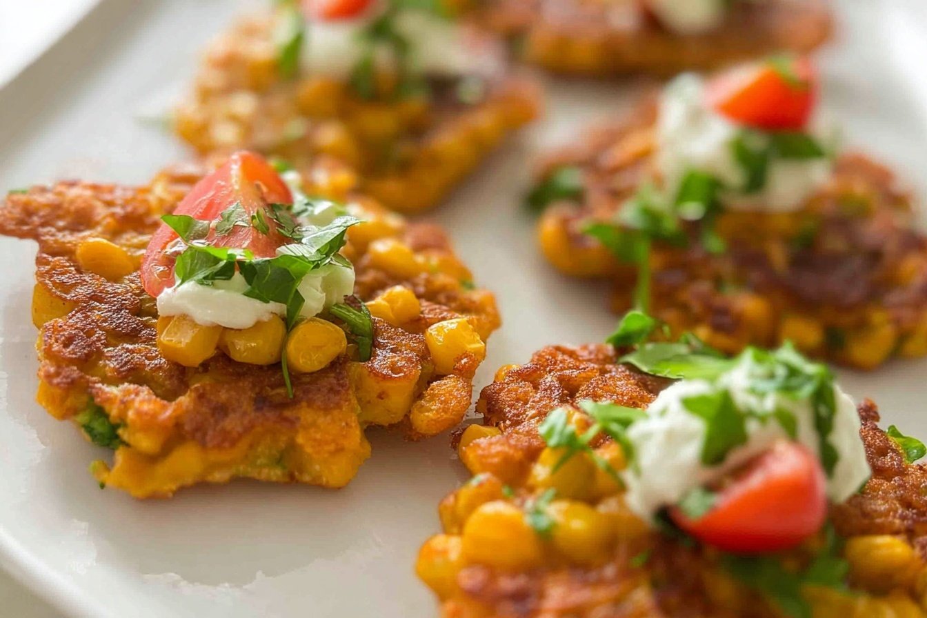 Sweet Corn Fritters