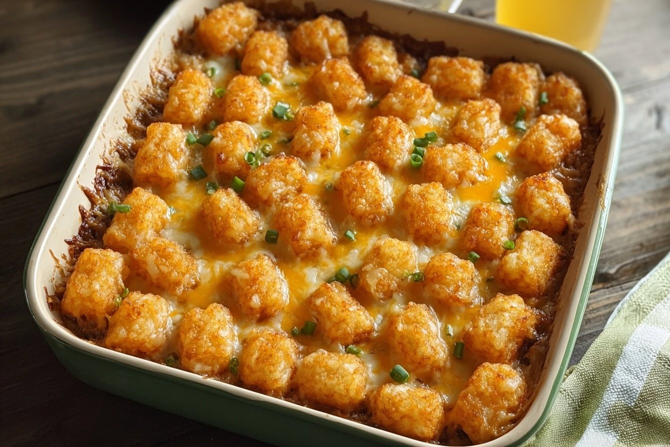 Tater Tot Casserole The Best Recipe 6 Tater Tot Casserole