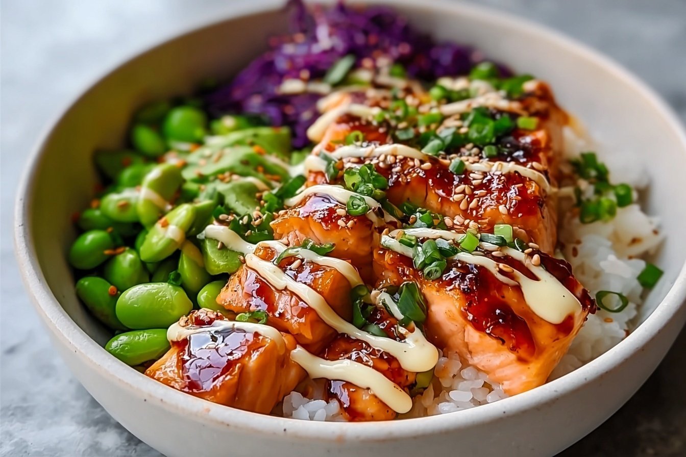Teriyaki Salmon Bowl