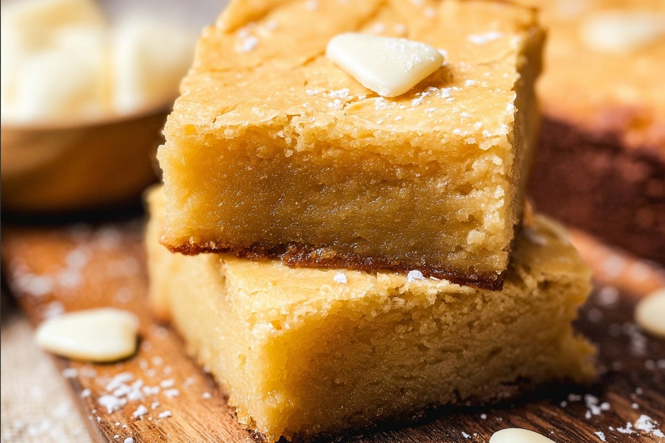 White Chocolate Brownies