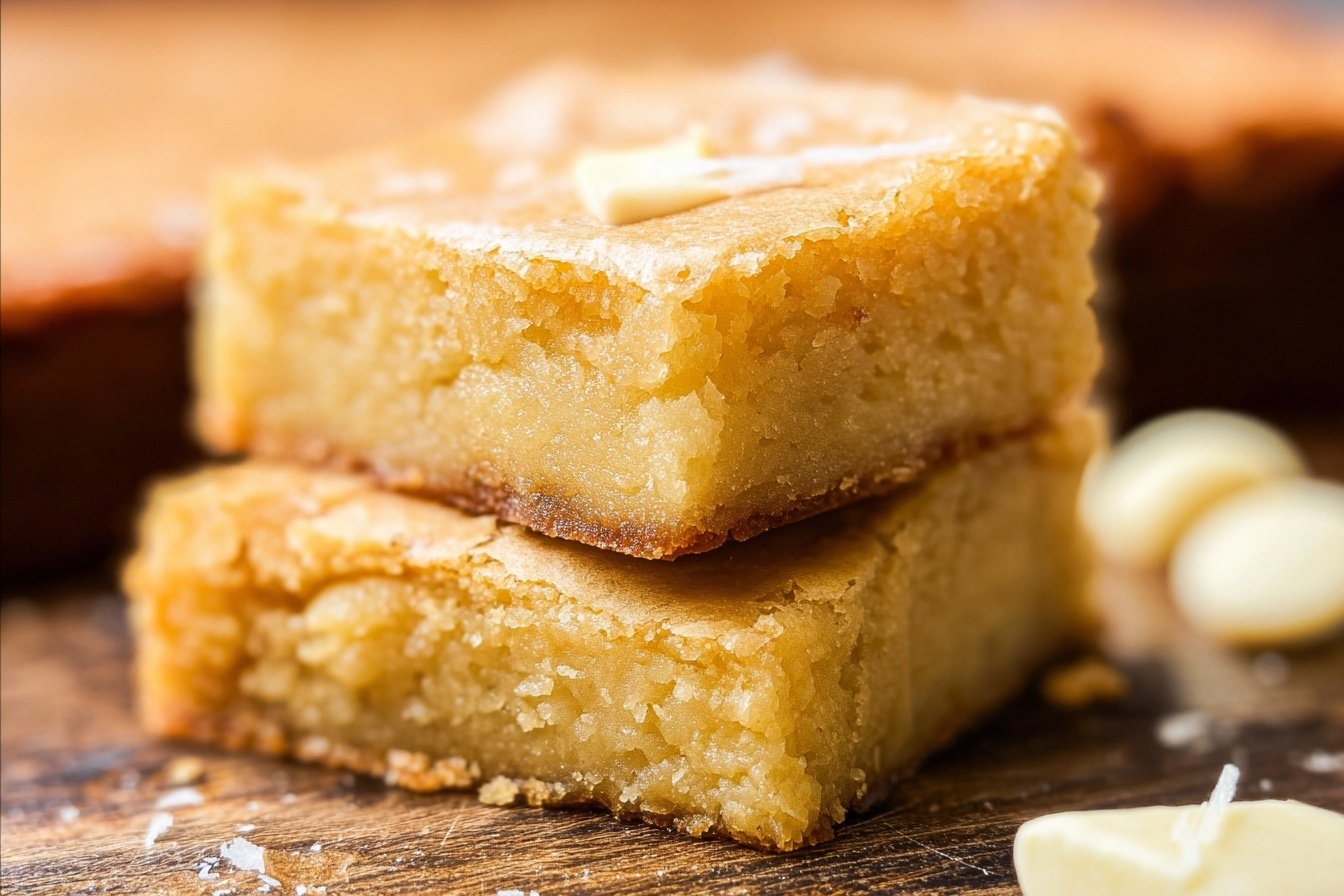 White Chocolate Brownies Recipe 6 White Chocolate Brownies