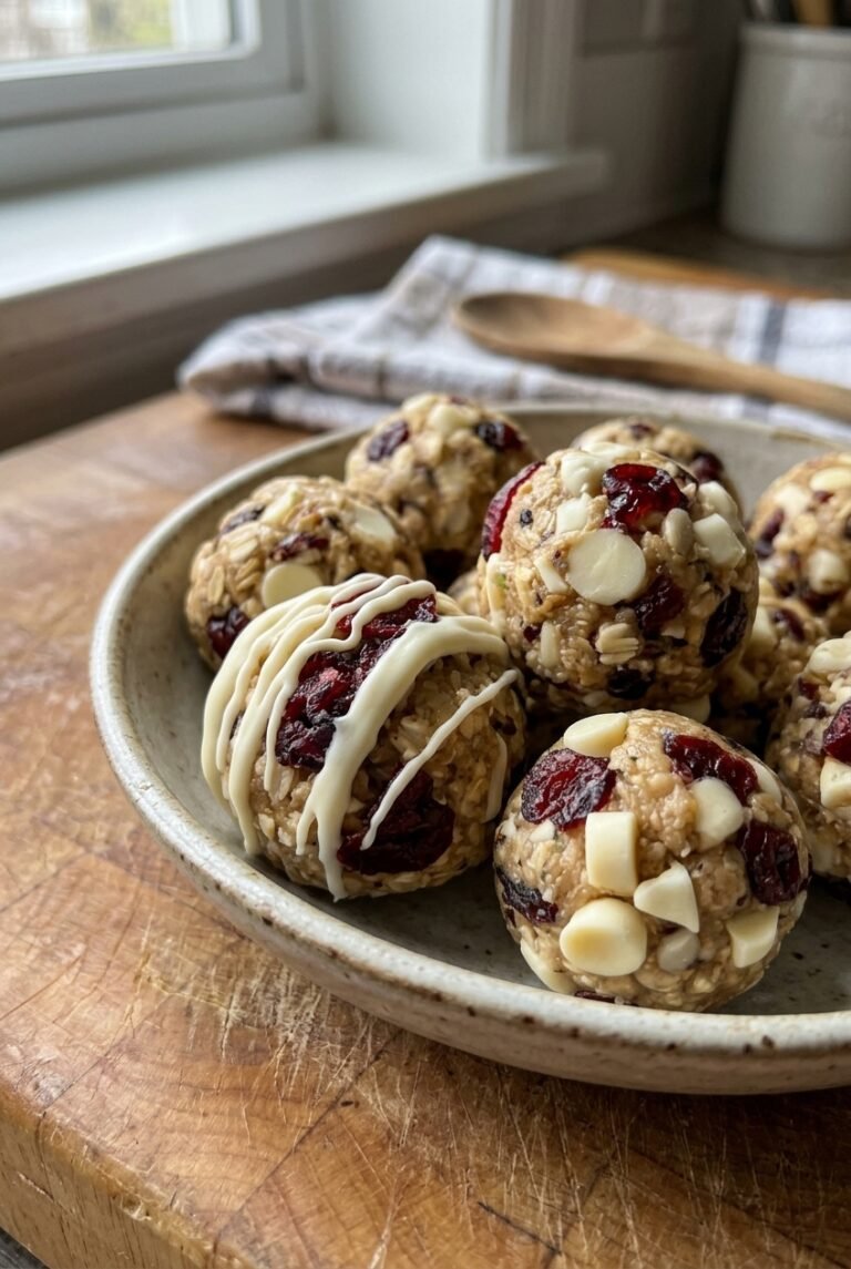 White Chocolate &Amp; Cranberry Protein Balls 64.Png