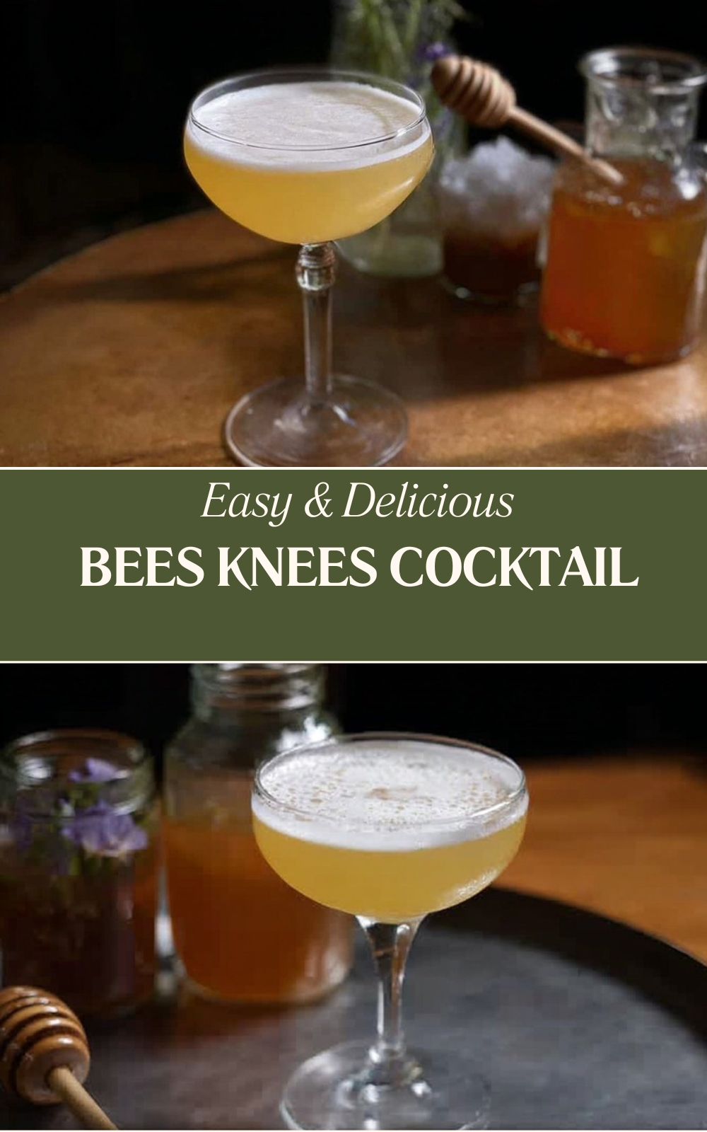 Bees Knees Cocktail