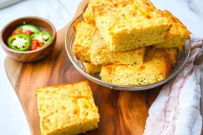 Cheesy Green Chile Cornbread 78.Png