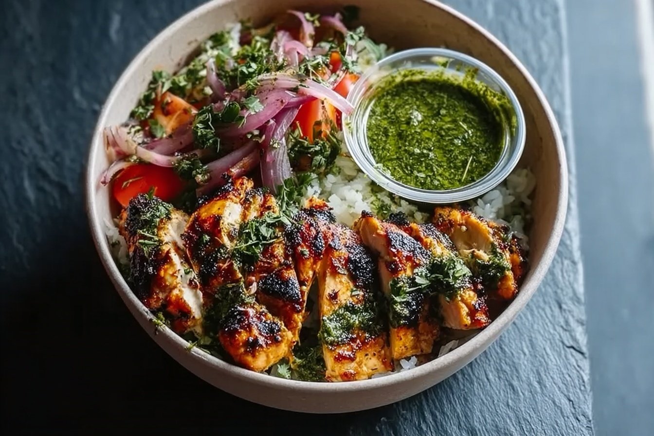 Chimichurri Grilled Chicken Bowl