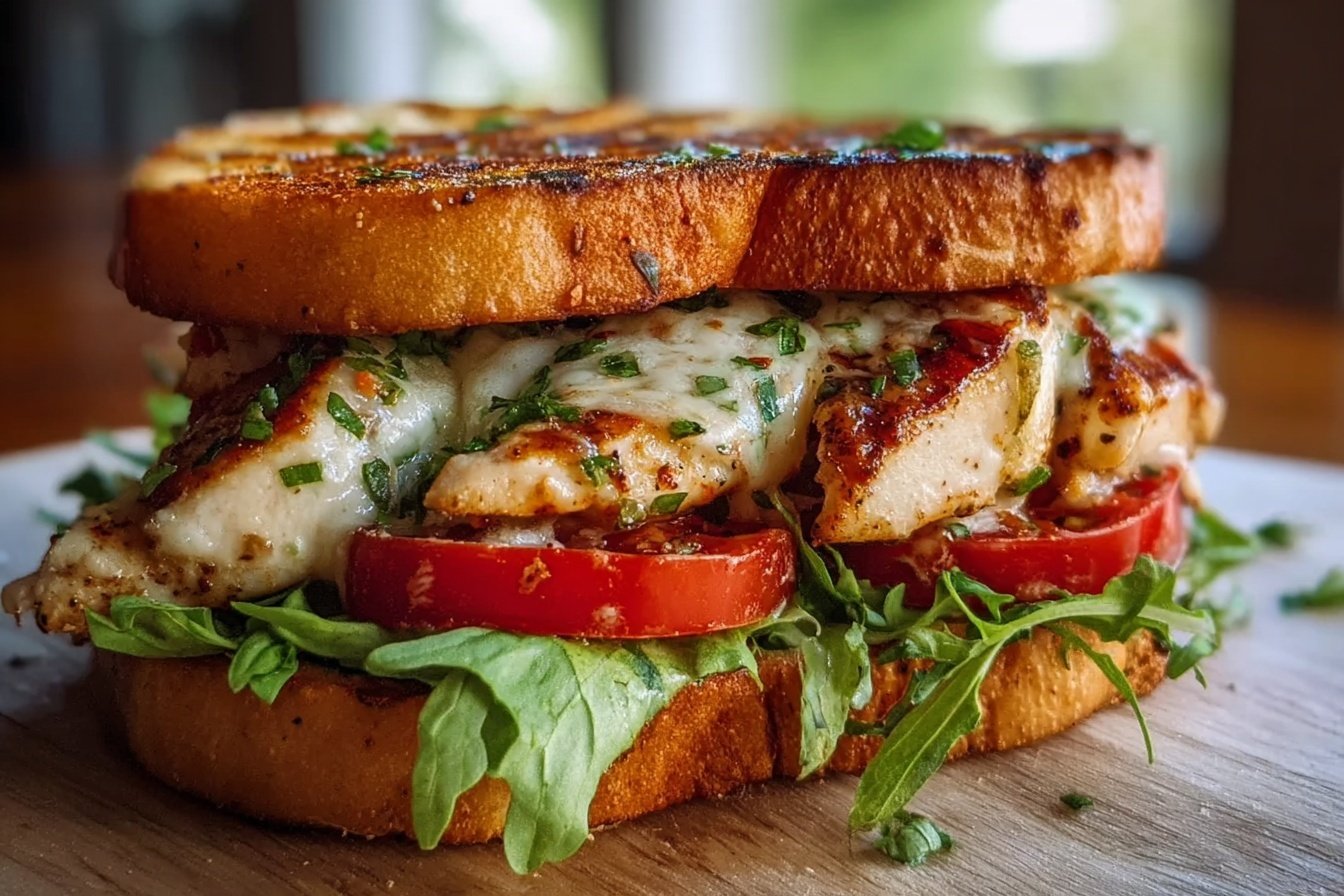 Garlic Butter Chicken Sandwich