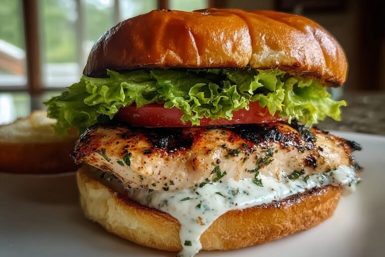 Garlic Herb Grilled Chicken Sandwich 22.Png