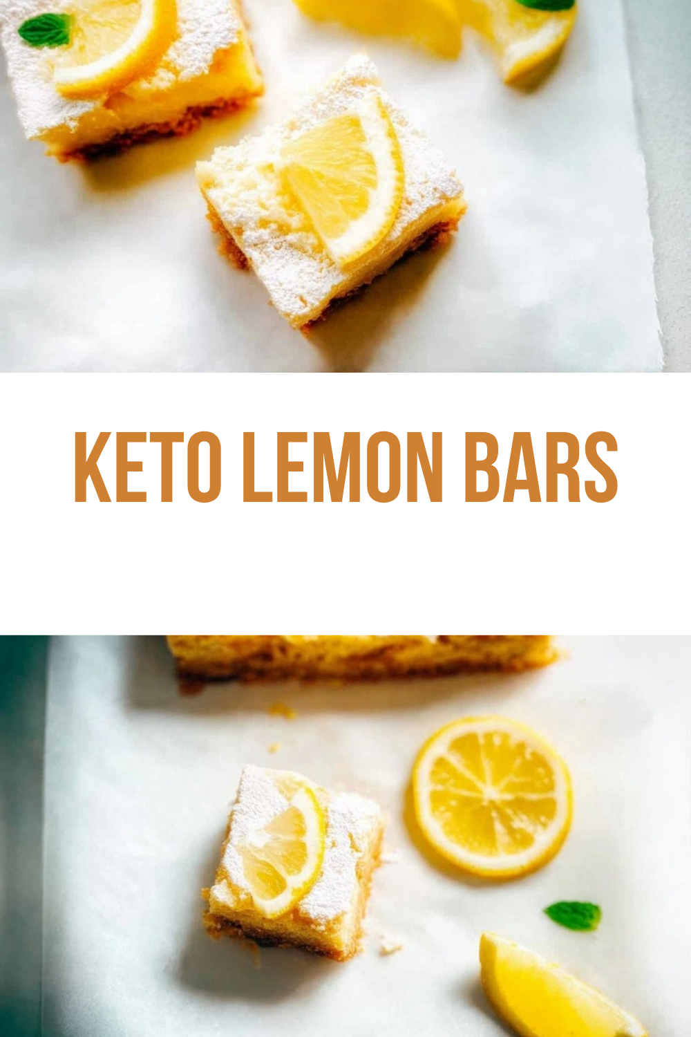 Keto Lemon Bars
