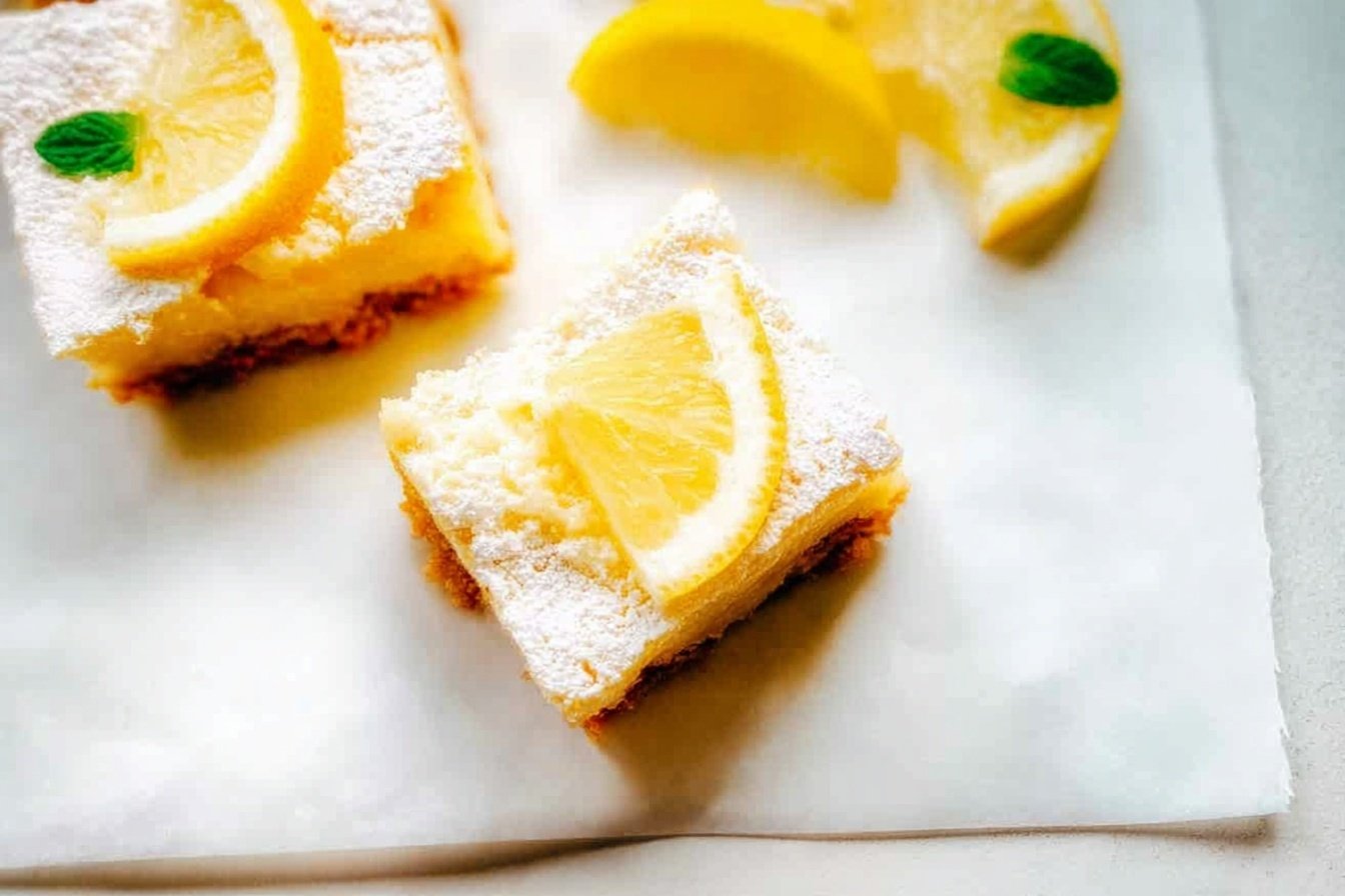 Keto Lemon Bars