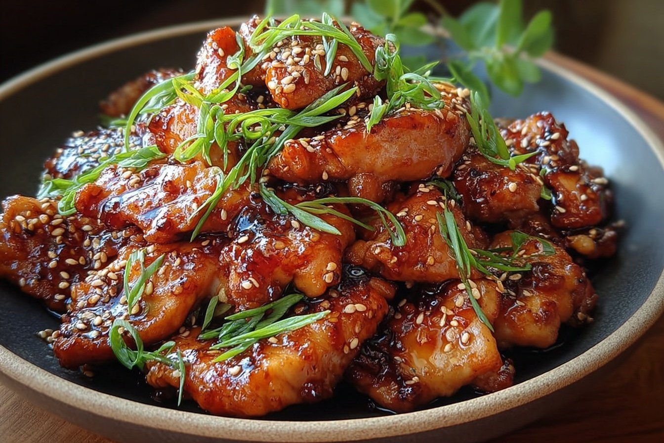 Korean Bbq Chicken