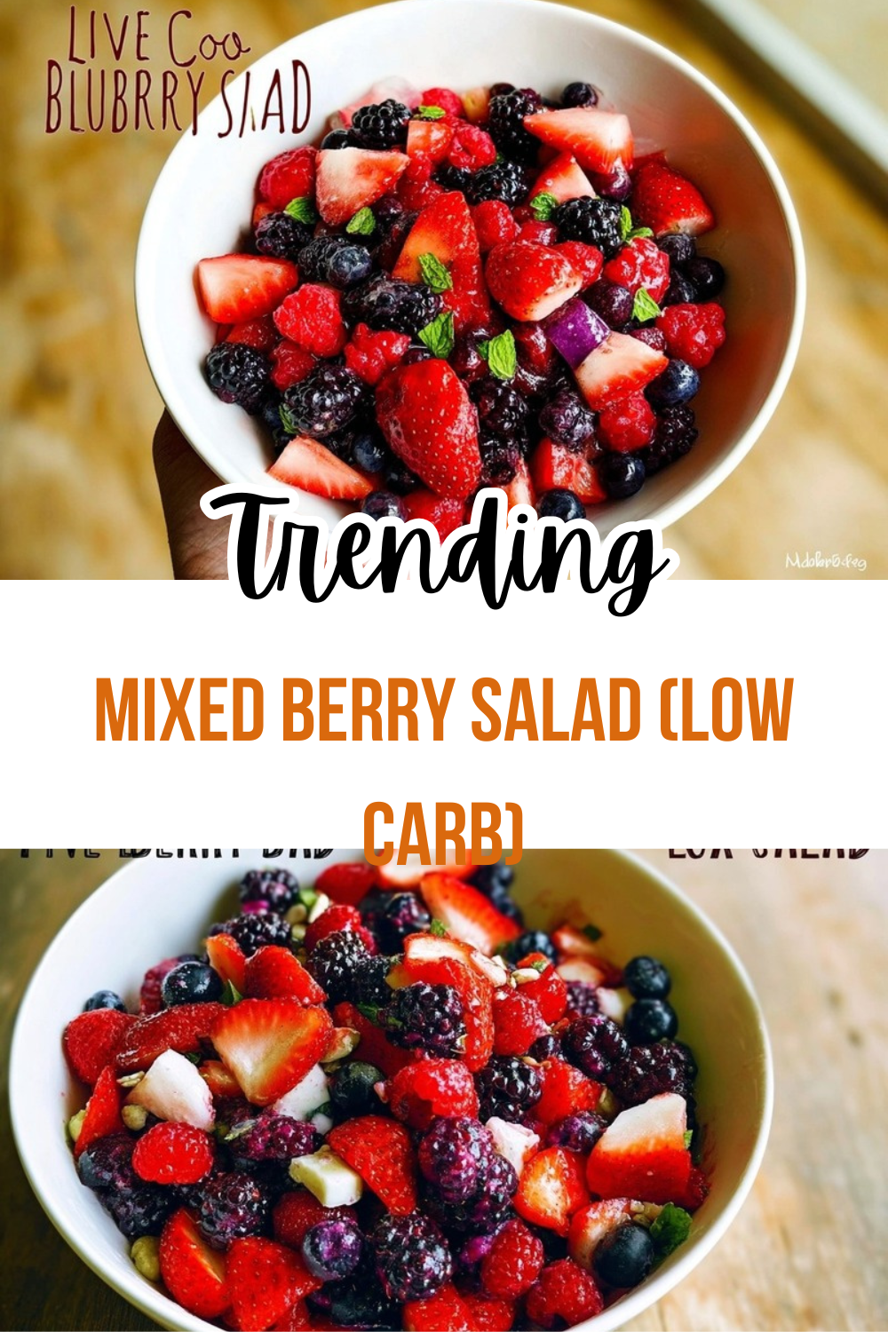 Mixed Berry Salad (Low Carb)