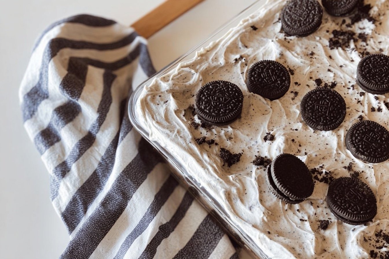 Cookies &Amp; Cream Cake Recipe 6 Oreo Sheet Cake