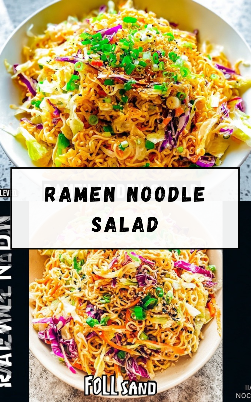 Ramen Noodle Salad