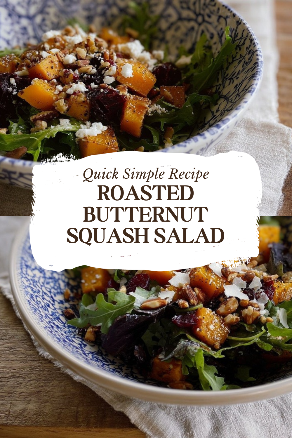 Roasted Butternut Squash Salad