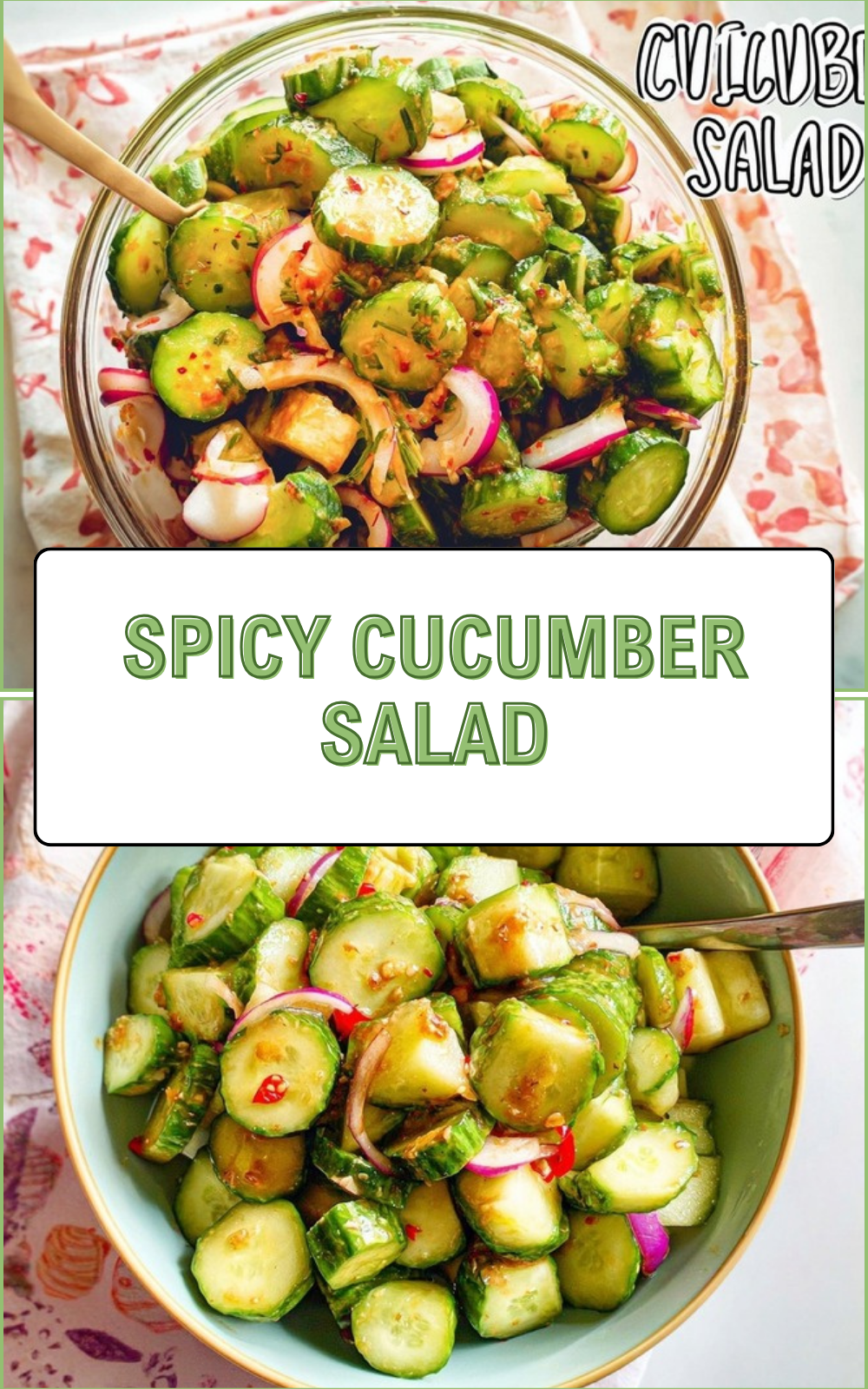 Spicy Cucumber Salad