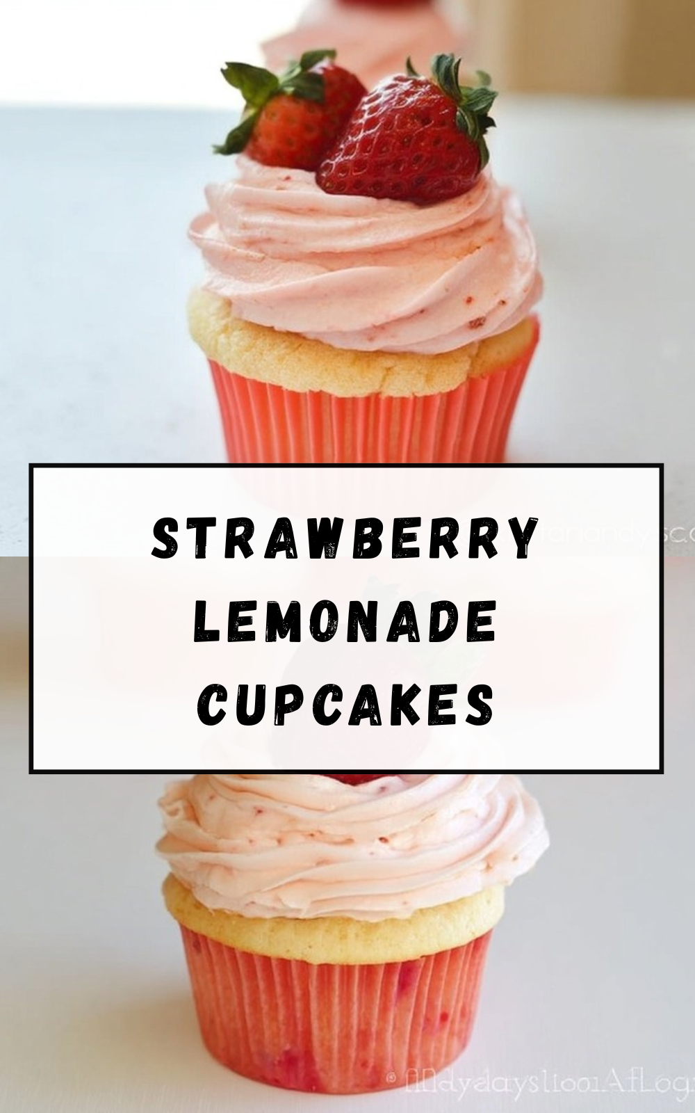 Strawberry Lemonade Cupcakes