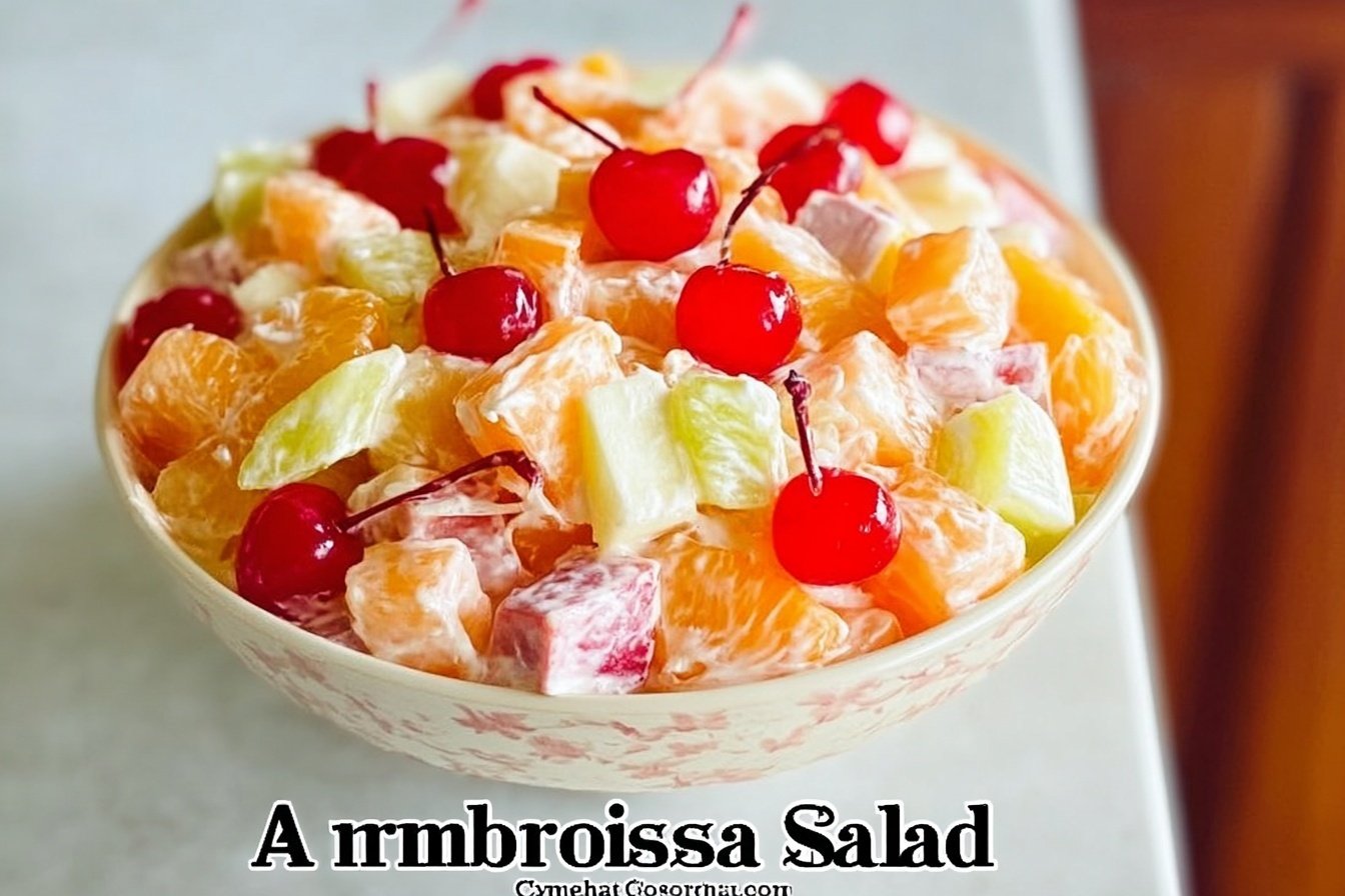 Traditional Ambrosia Fruit Salad 90.Png